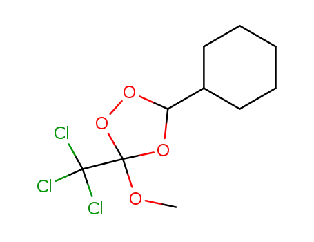 1,2,4-Trioxolane, 5-cyclohexyl-3-methoxy-3-(trichloromethyl)-