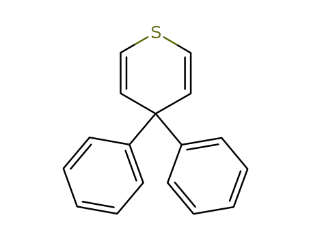 Molecular Structure of 65783-77-9 (4H-Thiopyran, 4,4-diphenyl-)