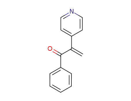 Molecular Structure of 108664-37-5 (1-phenyl-2-pyridin-4-ylprop-2-en-1-one)