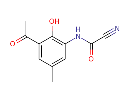 3-acetyl-2-hydroxy-5-methylcyanoformanilide