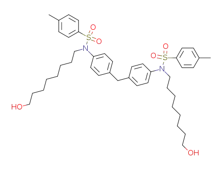 N,N'-bis(p-tolylsulfonyl)-N,N'-bis(8-hydroxyoctanyl)-4,4'-diaminodiphenylmethane