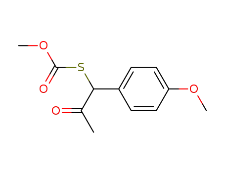Thiocarbonic acid S-[1-(4-methoxy-phenyl)-2-oxo-propyl] ester O-methyl ester