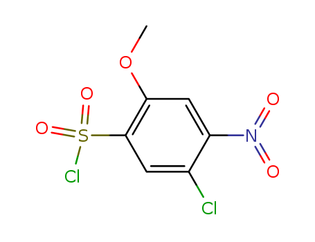Benzenesulfonyl chloride, 5-chloro-2-methoxy-4-nitro-