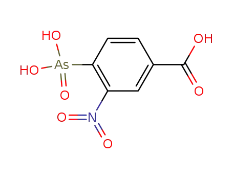 Molecular Structure of 5430-23-9 (4-arsono-3-nitrobenzoic acid)