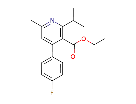 4-(4-Fluorophenyl)-6-methyl-2-(1-methylethyl)-3-pyridinecarboxylic acid,ethyl ester