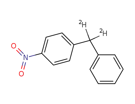 Molecular Structure of 33350-79-7 (4-Nitrodiphenyldideuteromethan)
