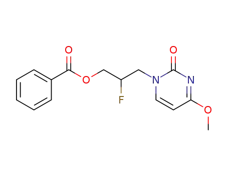 1-(3-benzoyloxy-2-fluoropropyl)-4-methoxy-2-pyrimidone