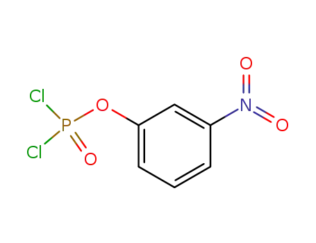 Molecular Structure of 38319-29-8 (Phosphorodichloridic acid, 3-nitrophenyl ester)