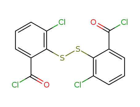 Benzoyl chloride, 2,2'-dithiobis[3-chloro-