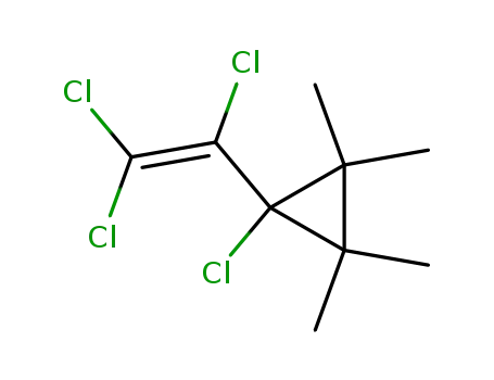 1-Chloro-2,2,3,3-tetramethyl-1-(trichloroethenyl)cyclopropane