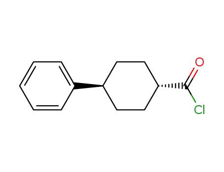 Cyclohexanecarbonyl chloride, 4-phenyl-, trans-