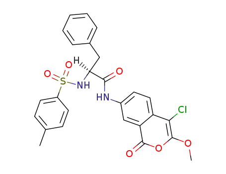 7-((N-토실페닐알라닐)아미노)-4-클로로-3-메톡시이소쿠마린