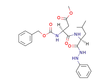 L-Leucine, N-[N-[(phenylmethoxy)carbonyl]-L-a-aspartyl]-, 4-methyl
ester, 1-(2-phenylhydrazide)