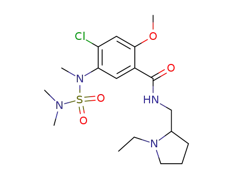 4-chloro-5-{[(dimethylsulfamoyl)methyl]amino}-N-[(1-ethylpyrrolidin-2-yl)methyl]-2-methoxybenzamide