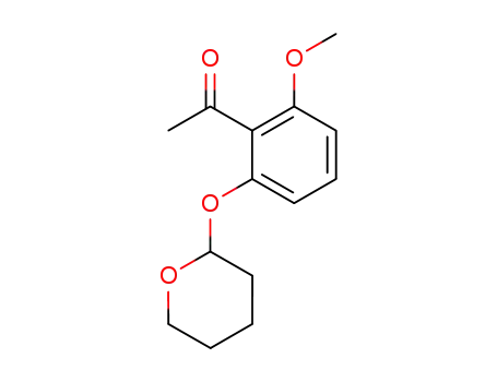 1-[2-Methoxy-6-[(tetrahydro-2H-pyran-2-yl)oxy]phenyl]ethanone
