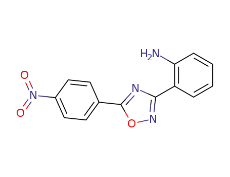 Molecular Structure of 82216-55-5 (2-[5-(4-Nitro-phenyl)-[1,2,4]oxadiazol-3-yl]-phenylamine)