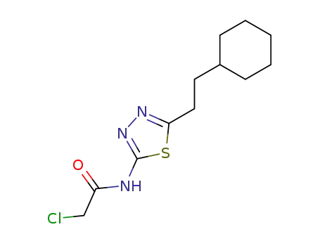 2-Chloro-N-[5-(2-cyclohexyl-ethyl)-[1,3,4]thiadiazol-2-yl]-acetamide