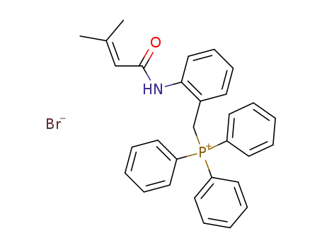 [2-(3-Methyl-but-2-enoylamino)-benzyl]-triphenyl-phosphonium; bromide