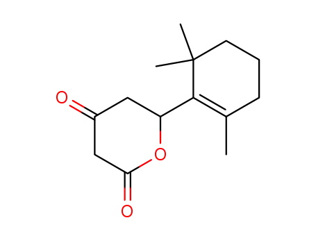 2H-Pyran-2,4(3H)-dione, dihydro-6-(2,6,6-trimethyl-1-cyclohexen-1-yl)-