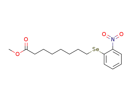 8-(2-Nitro-phenylselanyl)-octanoic acid methyl ester