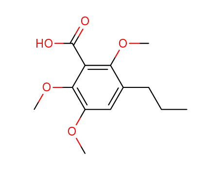 3-propyl-2,5,6-trimethoxybenzoic acid