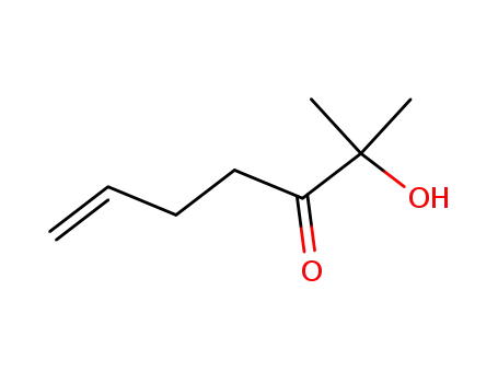 Molecular Structure of 996-61-2 (6-Hepten-3-one, 2-hydroxy-2-methyl-)