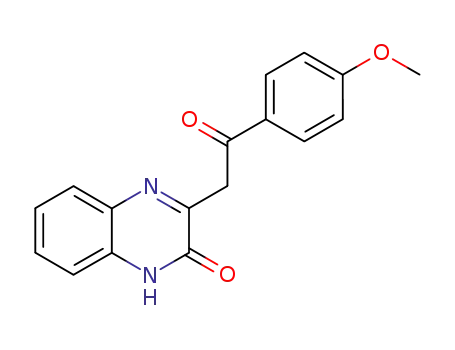 3-[2-(4-methoxyphenyl)-2-oxoethyl]quinoxalin-2(1H)-one