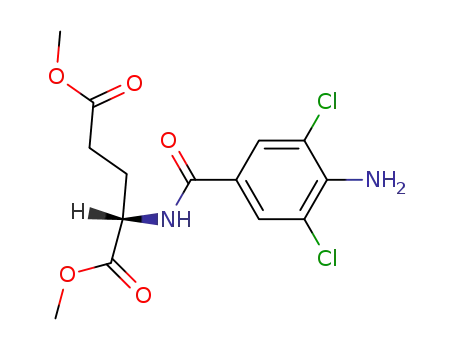dimethyl N-(3,5-dichloro-4-aminobenzoyl)-L-glutamate