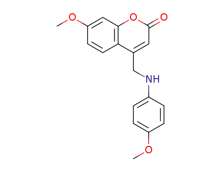 7-Methoxy-4-[(4-methoxy-phenylamino)-methyl]-chromen-2-one
