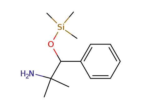 1,1-Dimethyl-2-phenyl-2-trimethylsilanyloxy-ethylamine