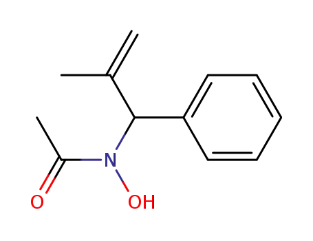 N-Hydroxy-N-(2-methyl-1-phenyl-allyl)-acetamide