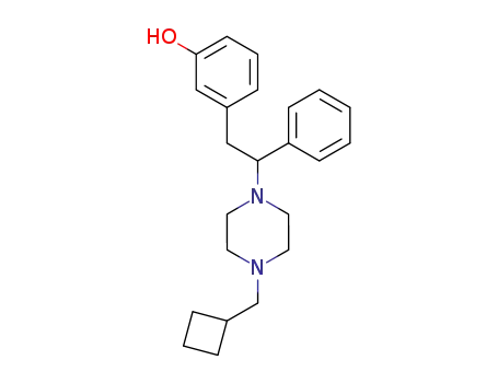 3-[2-(4-Cyclobutylmethyl-piperazin-1-yl)-2-phenyl-ethyl]-phenol