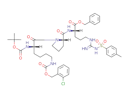 Boc-Lys(2Cl,Z)-Pro-Arg(Tos)-OBn