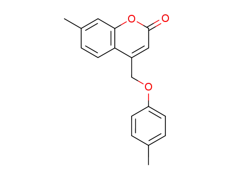 7-Methyl-4-p-tolyloxymethyl-chromen-2-one