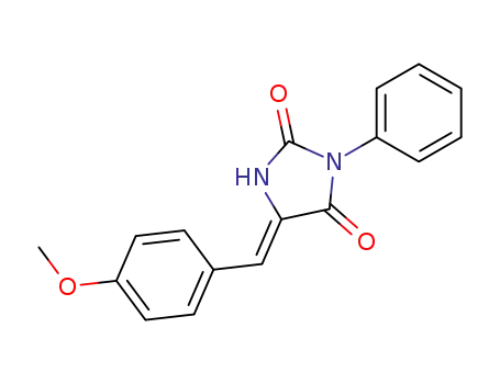 5-(4-methoxybenzylidene)-3-phenylhydantoin