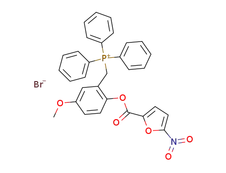 Phosphonium,
[[5-methoxy-2-[[(5-nitro-2-furanyl)carbonyl]oxy]phenyl]methyl]triphenyl-,
bromide