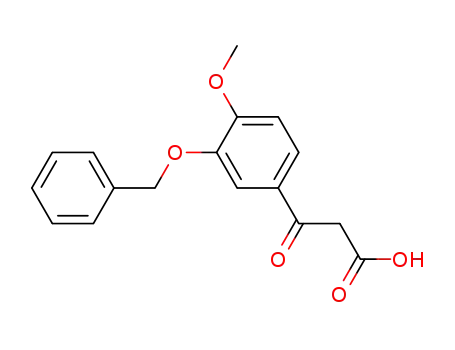 2-(3-benzyloxy-4-methoxybenzoyl)acetic acid