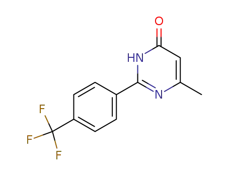 4(1H)-Pyrimidinone, 6-methyl-2-[4-(trifluoromethyl)phenyl]-
