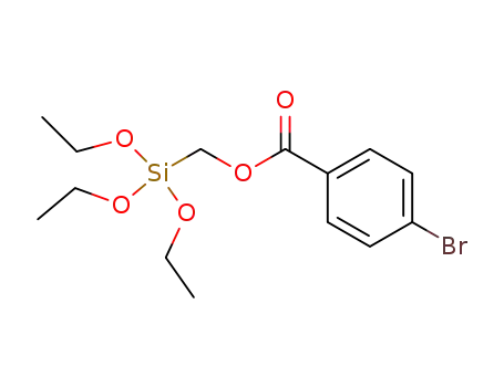 (4-bromobenzoyloxymethyl)triethoxysilane