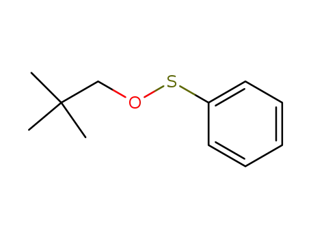 Molecular Structure of 61665-77-8 ([(2,2-dimethylpropoxy)sulfanyl]benzene)
