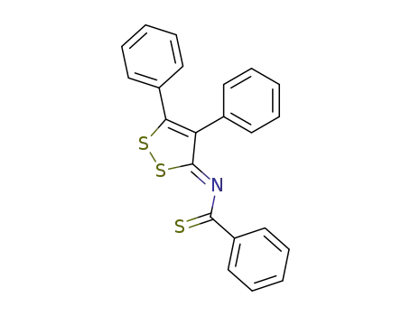 4,5-Diphenyl-3-(thiobenzoylimido)-1,2-dithiol