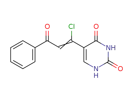 5-(2-benzoyl-1-chlorovinyl)uracil