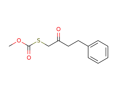 Thiocarbonic acid O-methyl ester S-(2-oxo-4-phenyl-butyl) ester