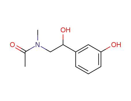 Acetamide, N-[2-hydroxy-2-(3-hydroxyphenyl)ethyl]-N-methyl-