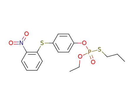 O-ethyl O-[4-(2'-nitrophenylthio)phenyl] S-n-propyl phosphorothiolate