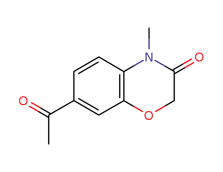2H-1,4-Benzoxazin-3(4H)-one, 7-acetyl-4-methyl-