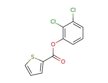 Molecular Structure of 55901-84-3 (2,3-dichlorophenyl 2-thiophenecarboxylate)