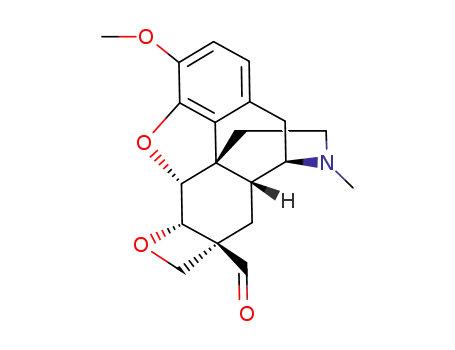 4,5α-epoxy-7β-formyl-3-methoxy-17-methyl-6α,7α-(oxymethylene)morphinan