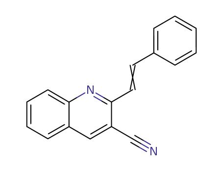 2-styrylquinoline-3-carbonitrile