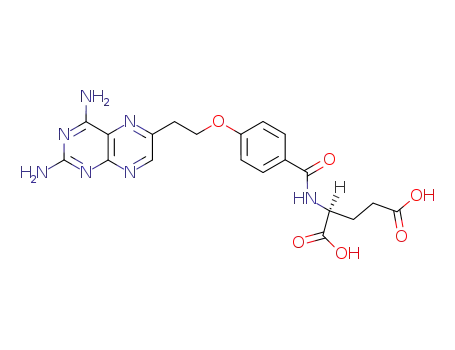 Molecular Structure of 78520-72-6 (11-oxahomoaminopterin)